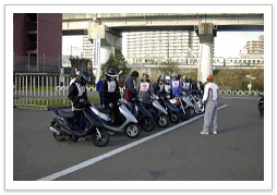 二輪車安全普及協会主催安全運転講習会